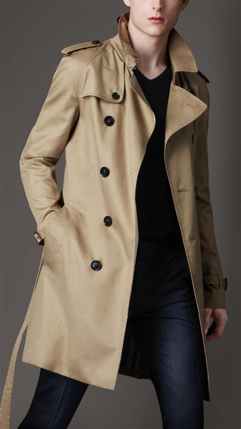 burberry mens trench coat styles|used Burberry trench coat men.